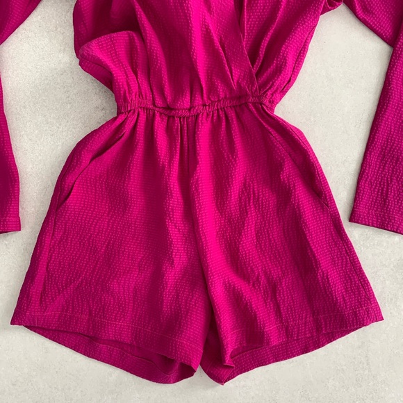 FUSCHIA PINK ROMPER - Picture 5 of 8
